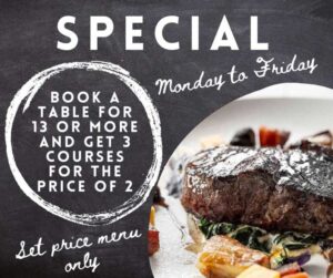 Book a table for 13 - 1